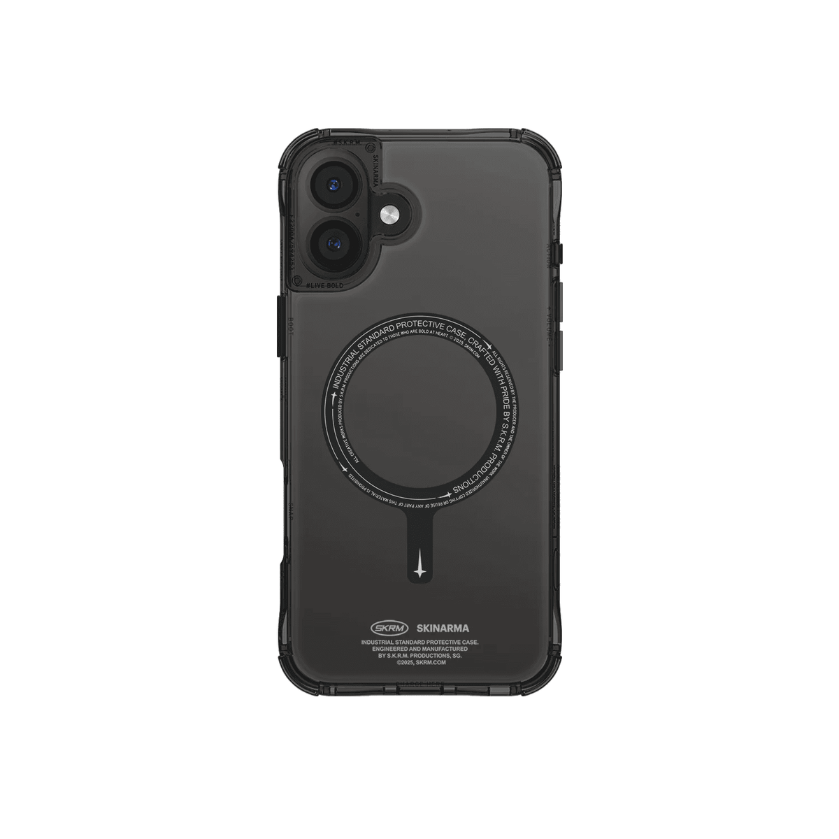 SKINARMA SAIDO Mag-Charge iPhone 16 - أسود