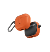 UNIQ CLYDE AIRPODS 4TH GEN LOCK CASE - VOLT ORANGE (VOLT ORANGE/CHARCOAL)