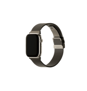 UNIQ DANTE PRO APPLE WATCH SELF-ADJUSTABLE MESH STEEL BAND 42/41/40MM - EMBER GOLD