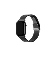 UNIQ DANTE PRO APPLE WATCH SELF-ADJUSTABLE MESH STEEL BAND 42/41/40MM - GRAPHITE BLACK