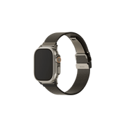 UNIQ DANTE PRO APPLE WATCH SELF-ADJUSTABLE MESH STEEL BAND 49/46/45/44MM - EMBER GOLD