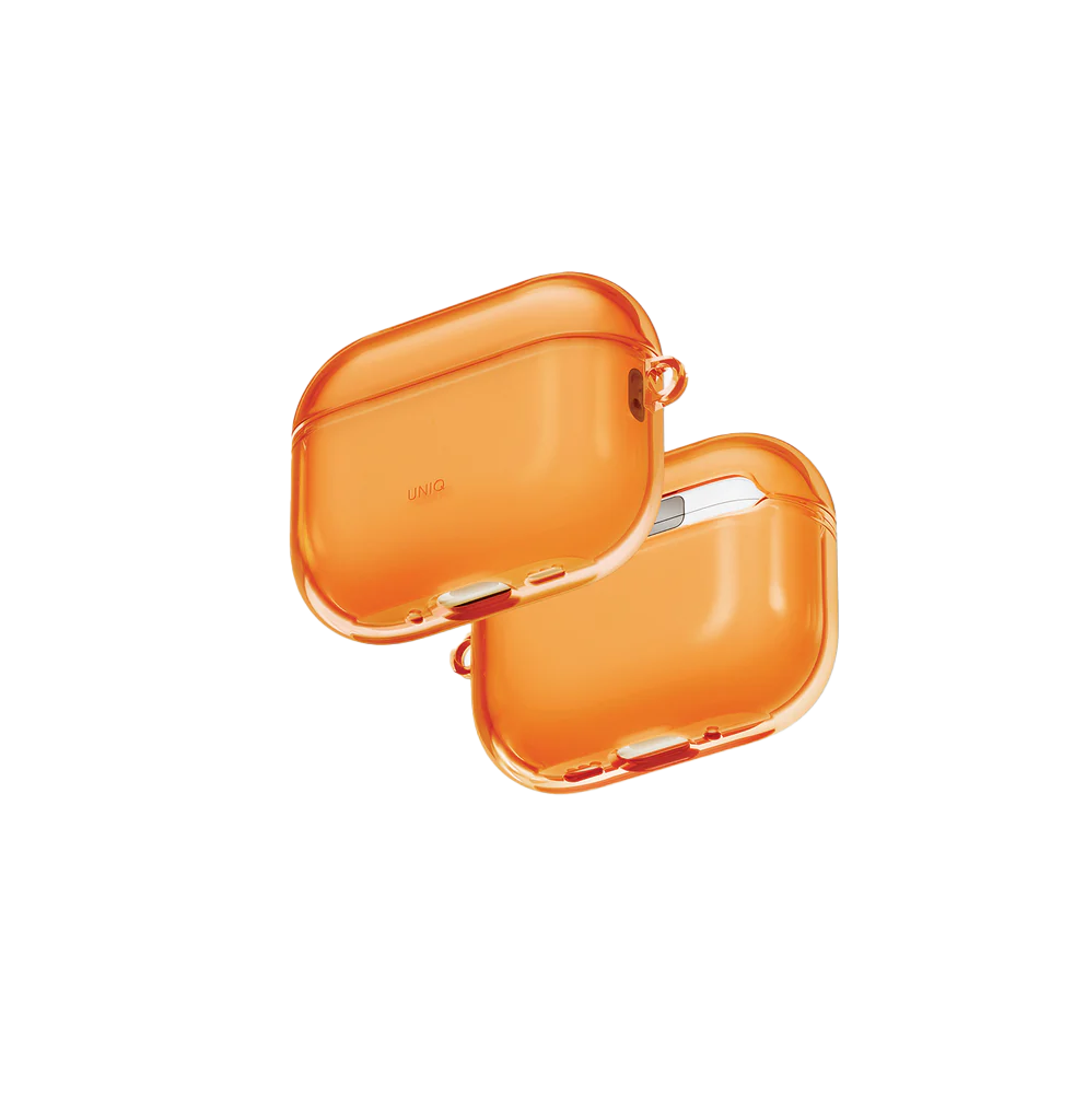 UNIQ GLASE AIRPODS PRO 3RD GEN HANG CASE - GOLDEN CITRUS