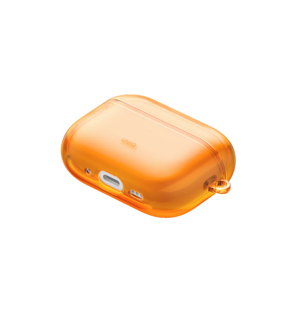 UNIQ GLASE AIRPODS PRO 3RD GEN HANG CASE - GOLDEN CITRUS