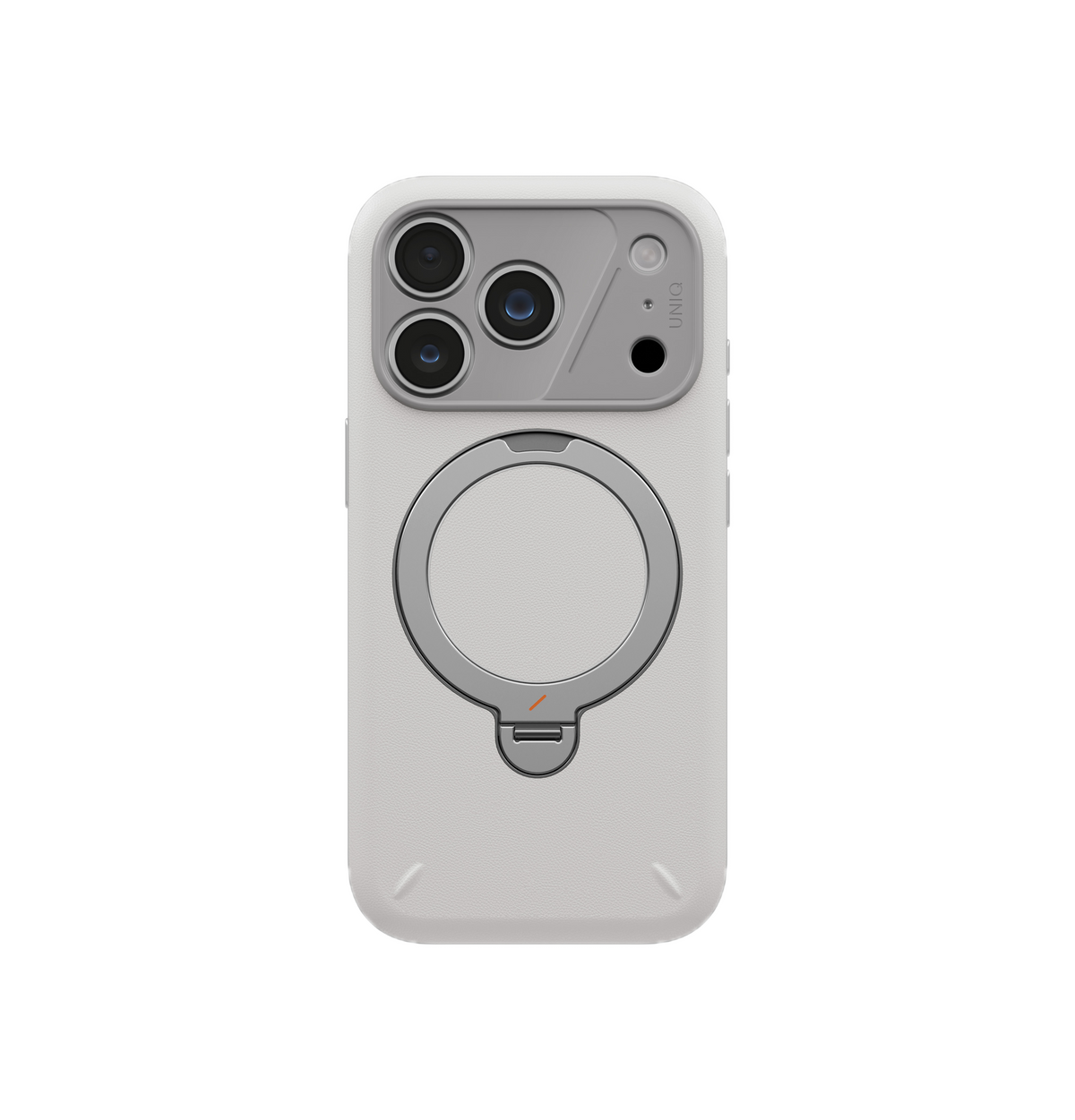 UNIQ HYBRID IPHONE 18 PRO ELIX WITH 360 ROTATING KICKSTAND - CLOUD STONE