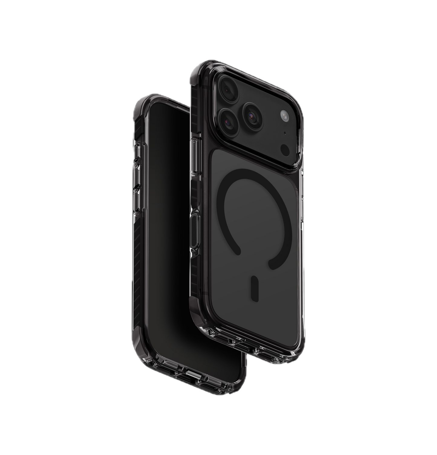 UNIQ HYBRID IPHONE 18 PRO MAGCLICK CHARGING COMBAT - CARBON BLACK