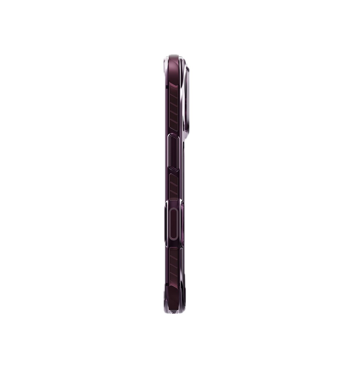 UNIQ HYBRID IPHONE 18 PRO MAGCLICK CHARGING COMBAT - DEEP BURGUNDY