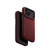 UNIQ HYBRID IPHONE 18 PRO MAGCLICK CHARGING KEVA EDGE - EMBER RED
