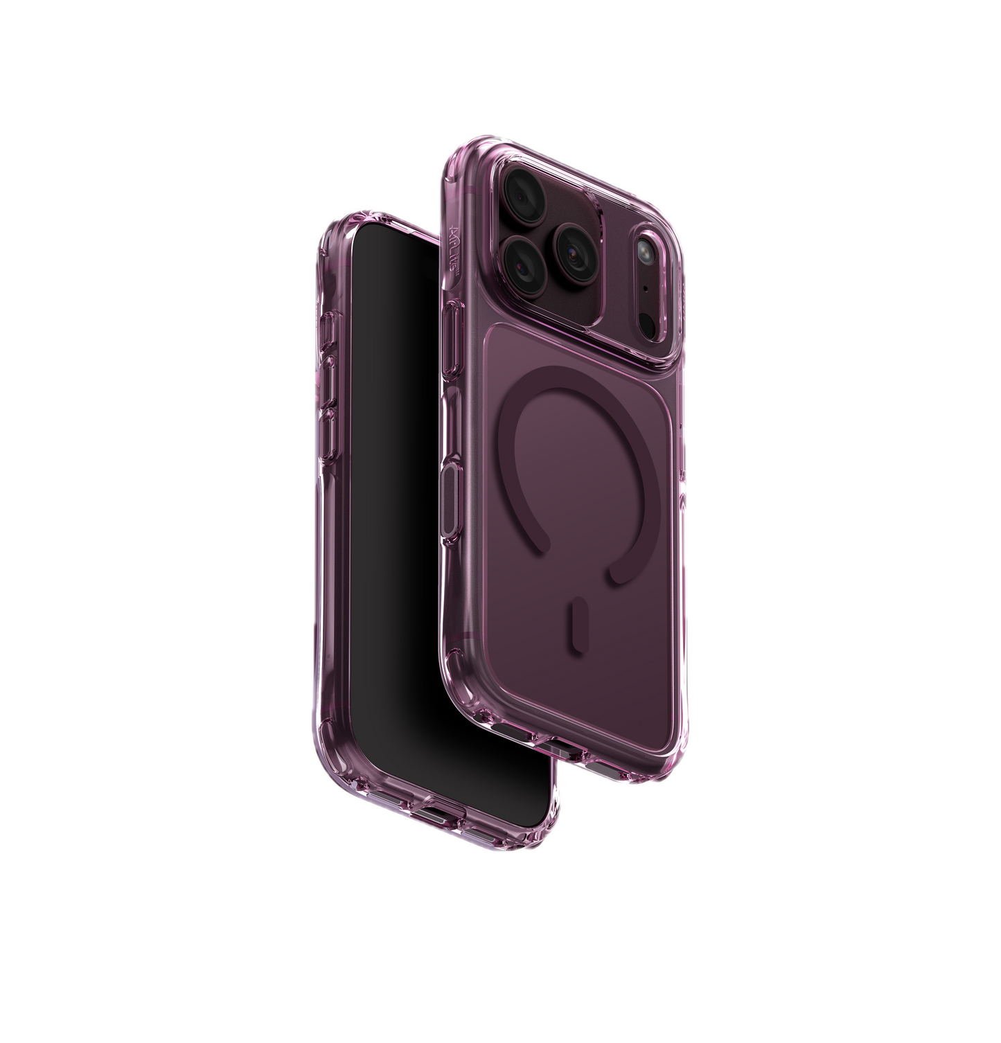 UNIQ HYBRID IPHONE 18 PRO MAGCLICK CHARGING LIFEPRO XTREME - DEEP BURGUNDY