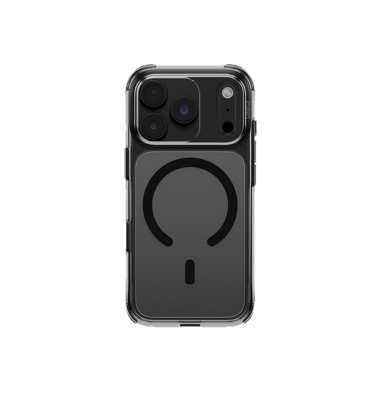 UNIQ HYBRID IPHONE 18 PRO MAGCLICK CHARGING LIFEPRO XTREME - TINTED SMOKE