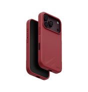 UNIQ HYBRID IPHONE 18 PRO MAGCLICK CHARGING LINO - CRANBERRY RED