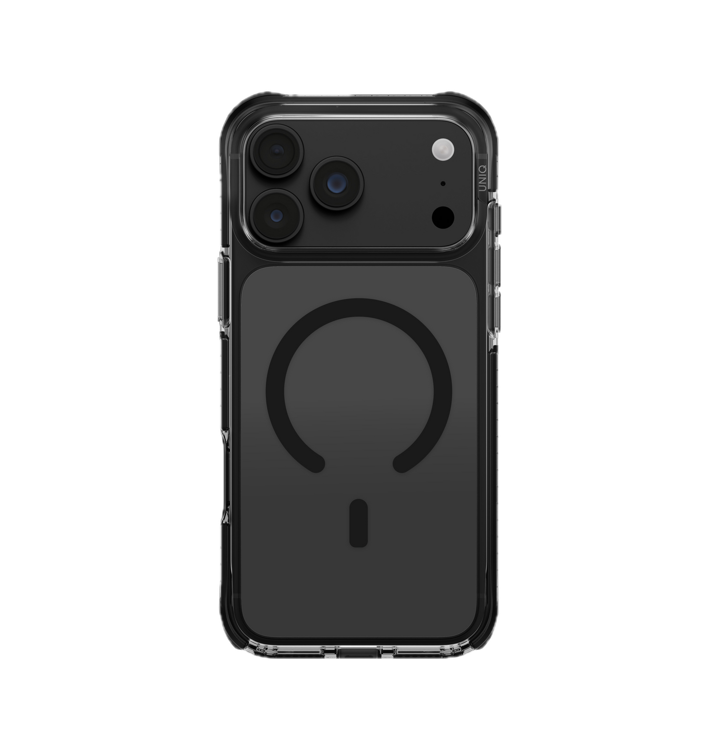 UNIQ HYBRID IPHONE 18 PRO MAX MAGCLICK CHARGING COMBAT - CARBON BLACK