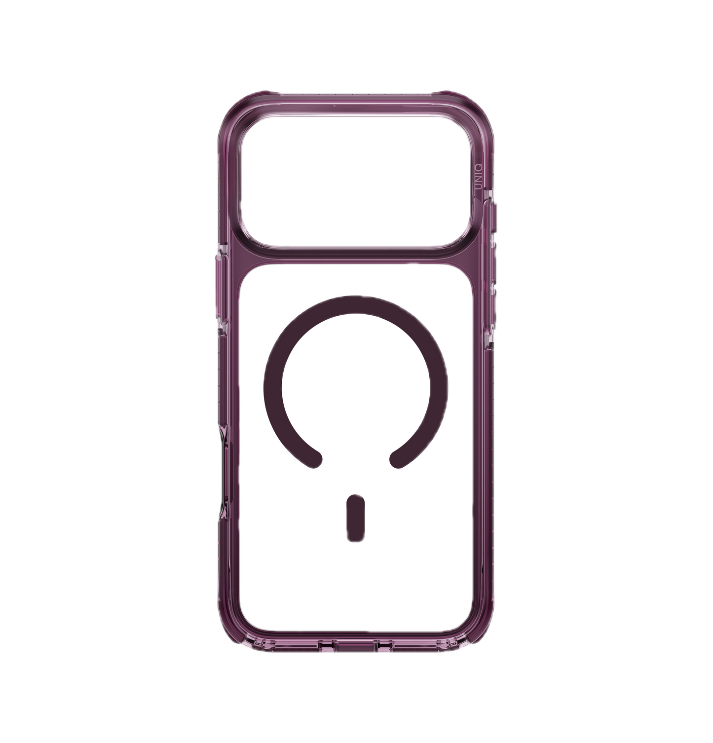 UNIQ HYBRID IPHONE 18 PRO MAX MAGCLICK CHARGING COMBAT - DEEP BURGUNDY