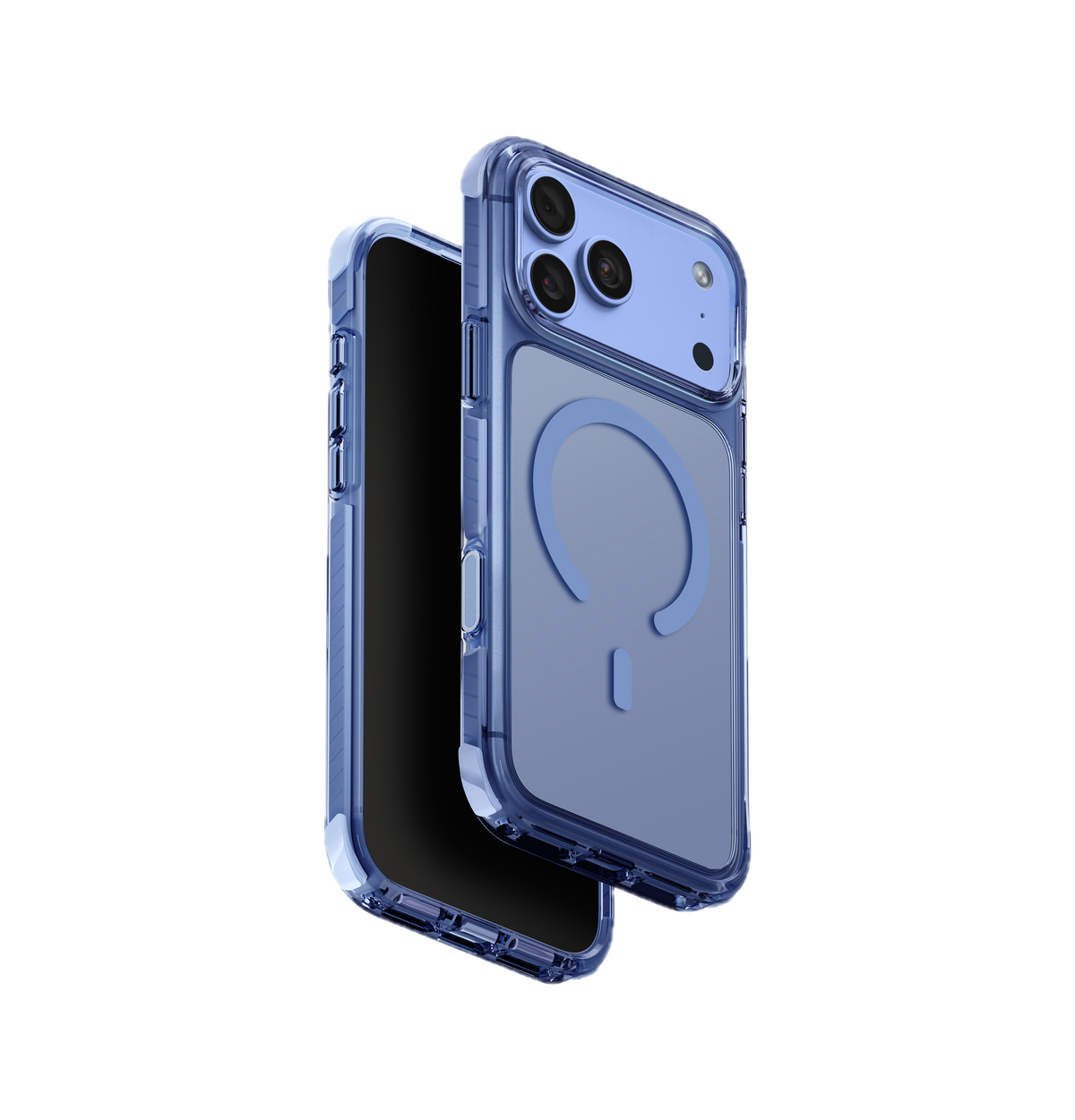 UNIQ HYBRID IPHONE 18 PRO MAX MAGCLICK CHARGING COMBAT - POLAR BLUE