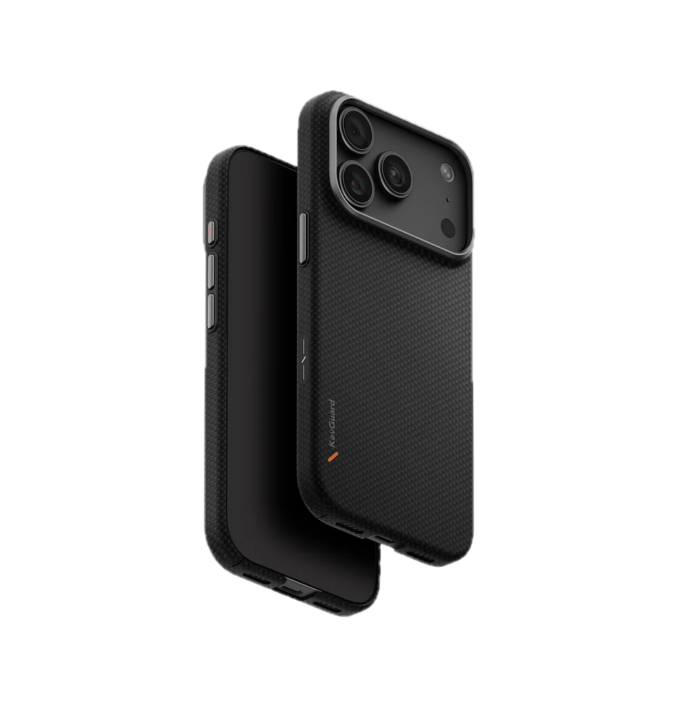 UNIQ HYBRID IPHONE 18 PRO MAX MAGCLICK CHARGING KEVA EDGE - CARBON BLACK