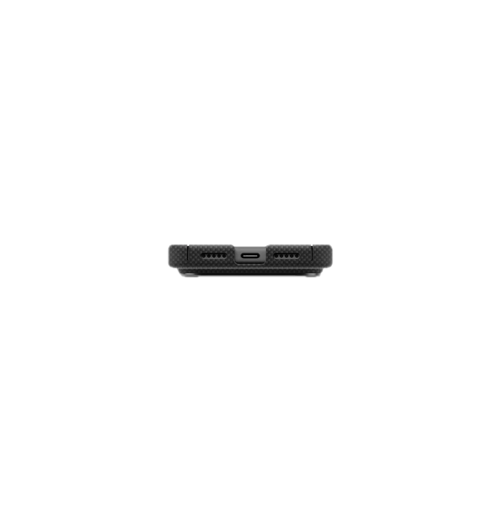 UNIQ HYBRID IPHONE 18 PRO MAX MAGCLICK CHARGING KEVA EDGE - CARBON BLACK