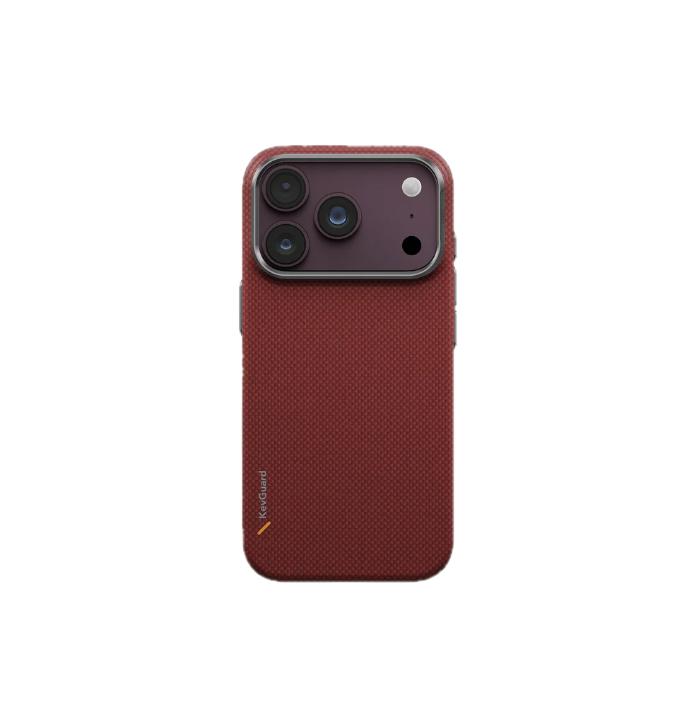 UNIQ HYBRID IPHONE 18 PRO MAX MAGCLICK CHARGING KEVA EDGE - EMBER RED