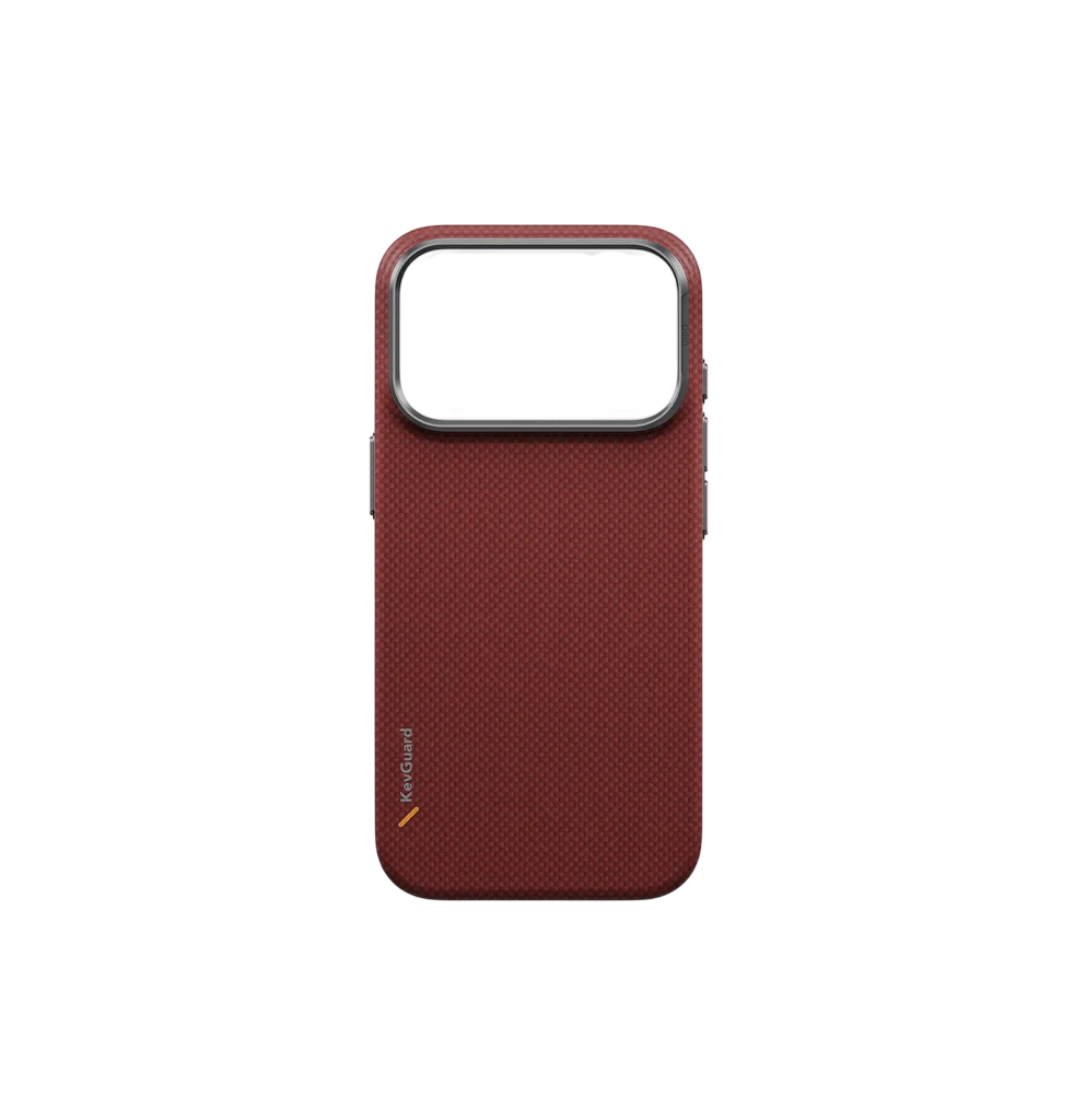 UNIQ HYBRID IPHONE 18 PRO MAX MAGCLICK CHARGING KEVA EDGE - EMBER RED