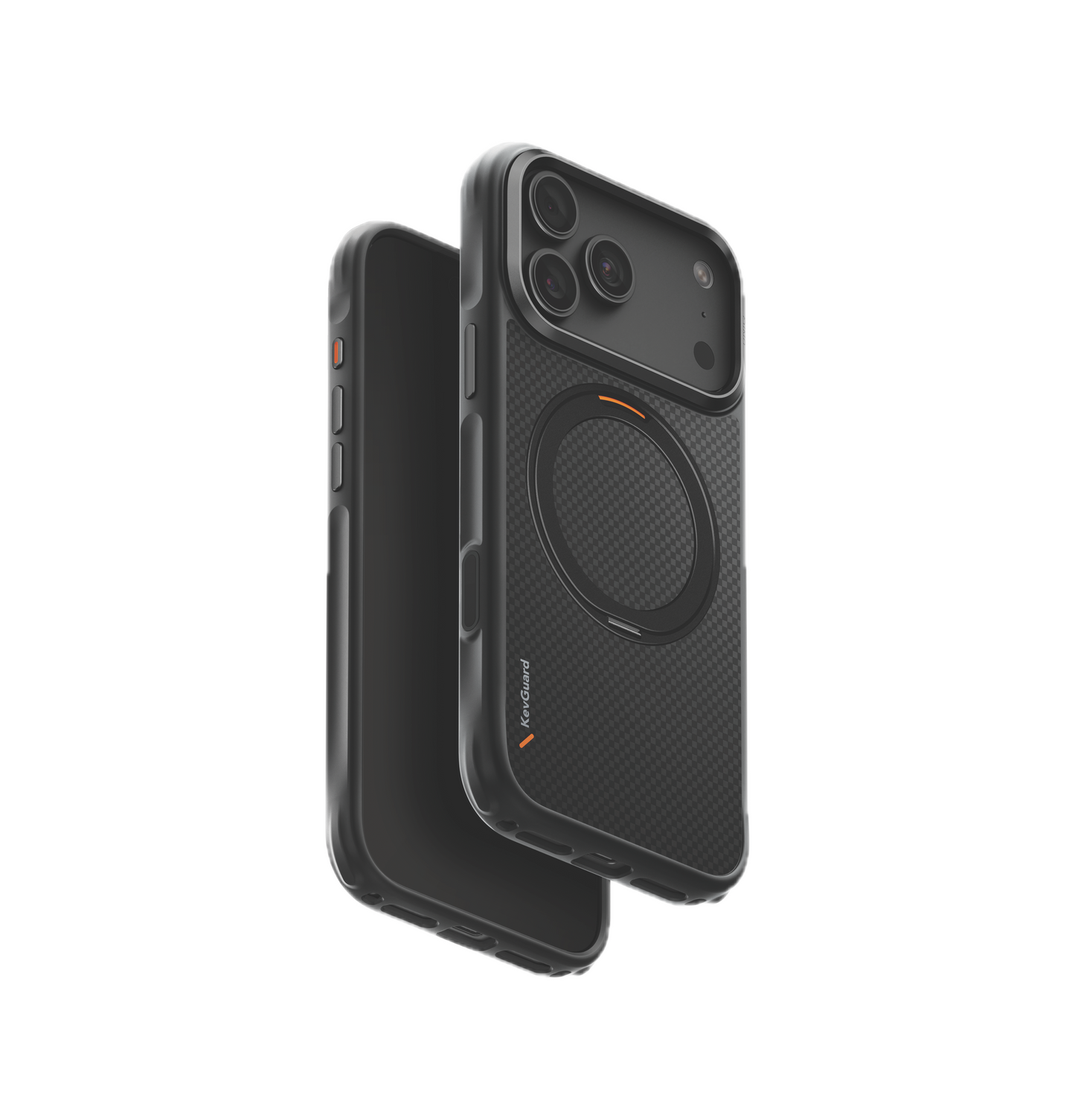 UNIQ HYBRID IPHONE 18 PRO MAX MAGCLICK CHARGING KEVA MŌV - CARBON BLACK