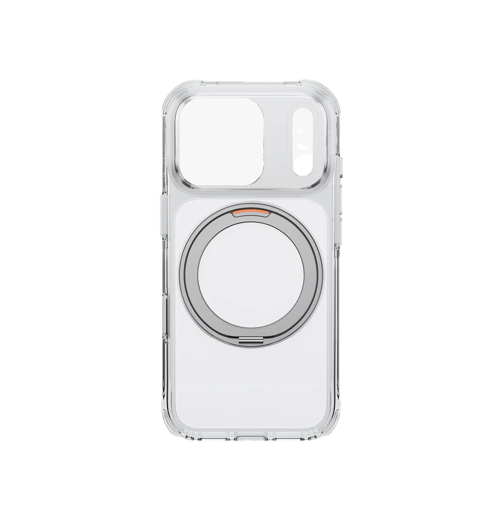UNIQ HYBRID IPHONE 18 PRO MAX SWIVIX WITH 360 ROTATING KICKSTAND - LUCENT CLEAR