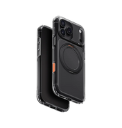 UNIQ HYBRID IPHONE 18 PRO SWIVIX WITH 360 ROTATING KICKSTAND - CARBON BLACK