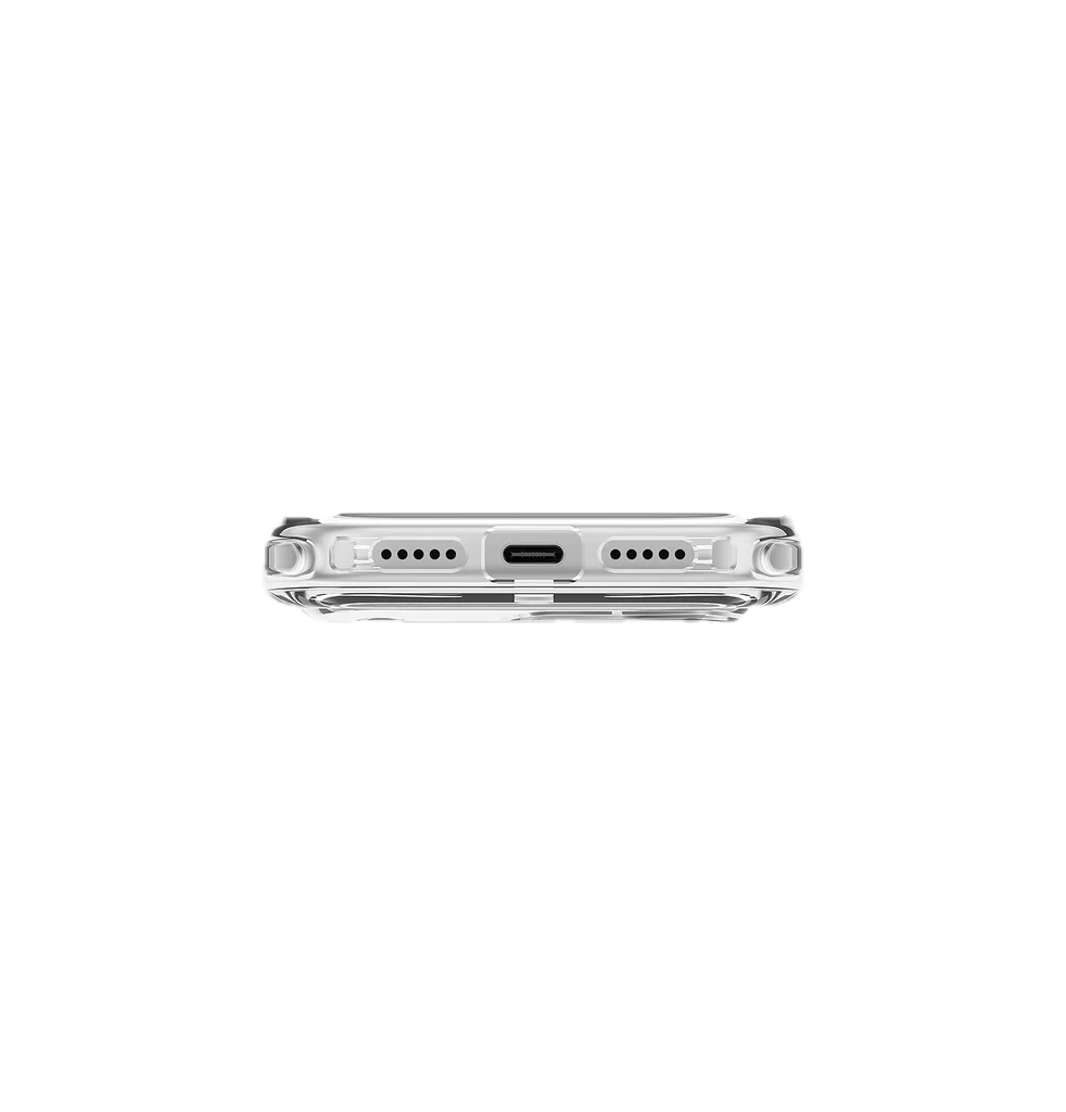 UNIQ HYBRID IPHONE 18 PRO SWIVIX WITH 360 ROTATING KICKSTAND - LUCENT CLEAR