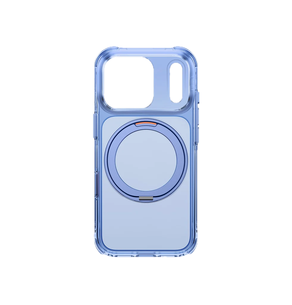 UNIQ HYBRID IPHONE 18 PRO SWIVIX WITH 360 ROTATING KICKSTAND - POLAR BLUE