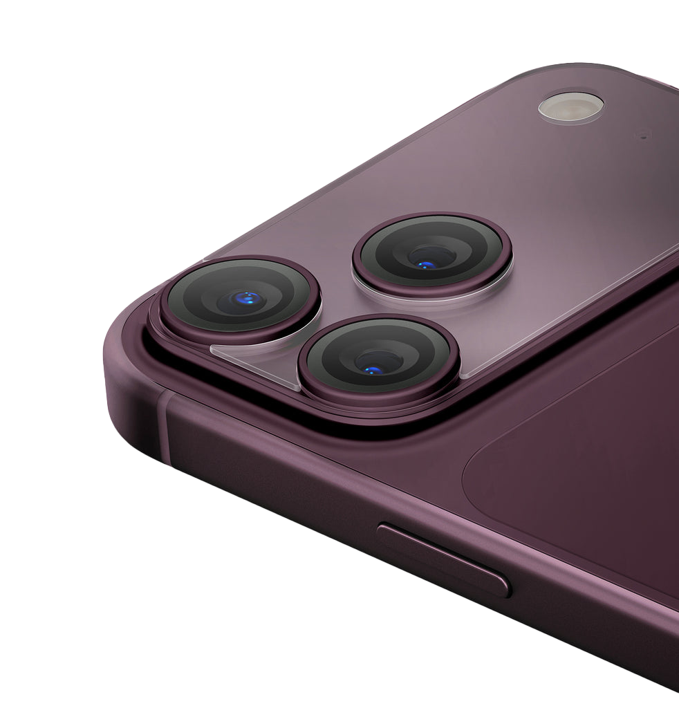 UNIQ OPTIX AEROSHIELD IPHONE 18 PRO CAMERA MODULE PROTECTOR - FROST CLEAR