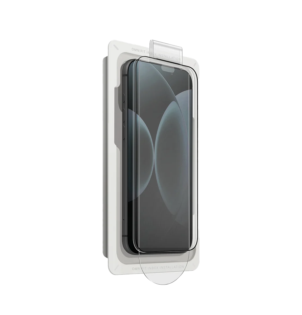 UNIQ OPTIX OMNIFIT VIVID (DX2) APPLICATOR IPHONE 18 PRO GLASS SCREEN PROTECTOR