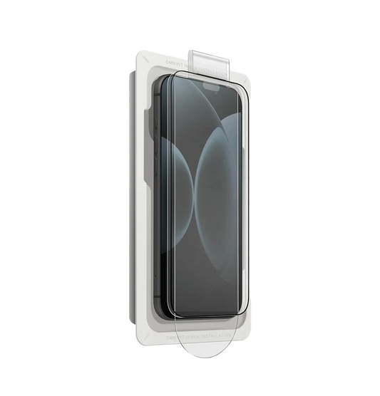 UNIQ OPTIX OMNIFIT VIVID (DX2) APPLICATOR IPHONE 18 PRO GLASS SCREEN PROTECTOR