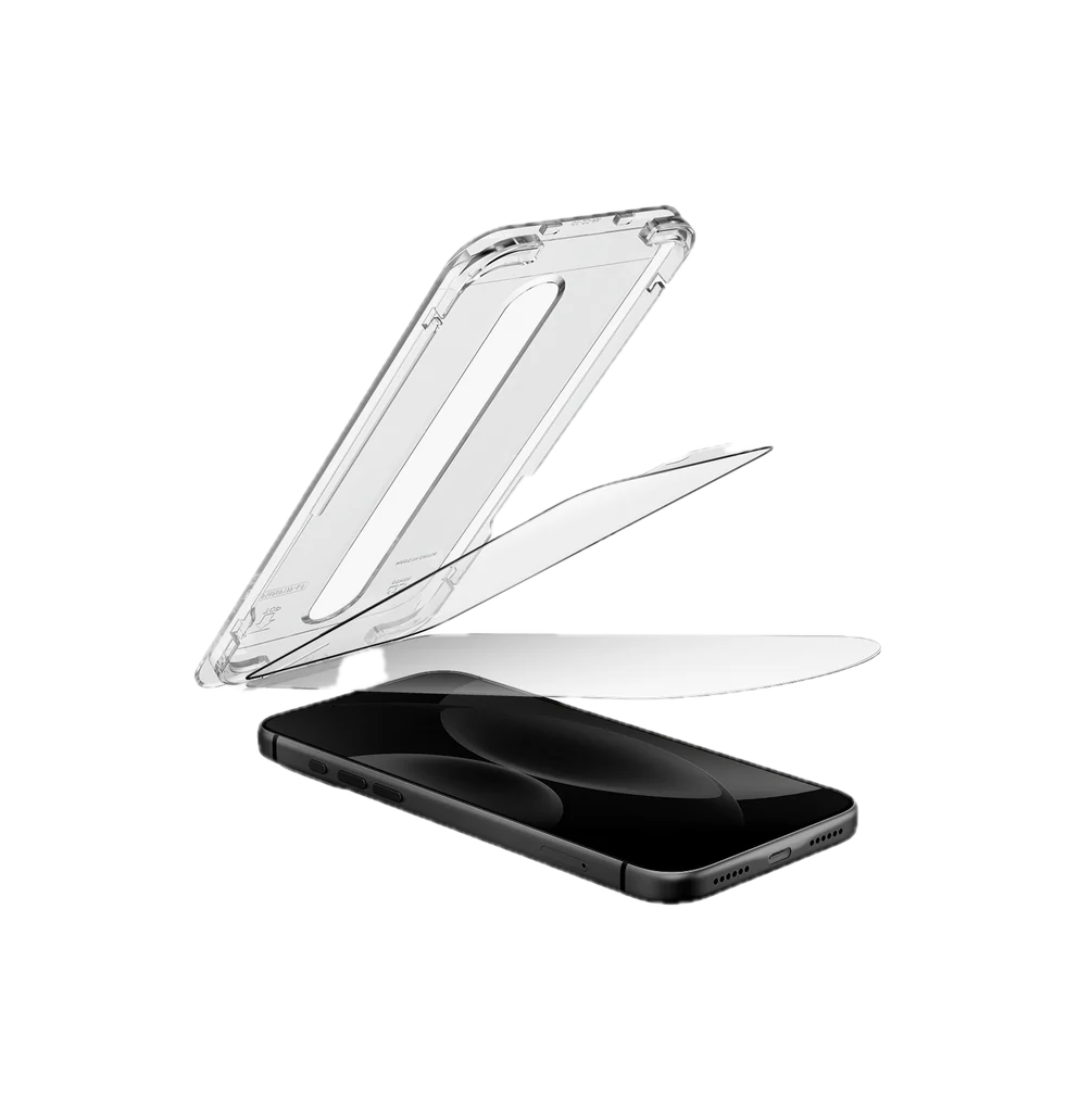 UNIQ OPTIX SWIFTFIT VIVID (DX2) APPLICATOR IPHONE 18 PRO MAX GLASS SCREEN PROTECTOR - CLEAR
