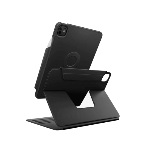 UNIQ ROVUS SNAPMOUNT MAGNETIC 360 ROTATING DETACHABLE CASE FOR IPAD PRO 11 (M4-M4) - DALLAS BLACK