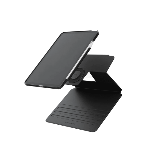 UNIQ ROVUS SNAPMOUNT MAGNETIC 360 ROTATING DETACHABLE CASE FOR IPAD PRO 11 (M4-M4) - DALLAS BLACK