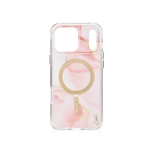 Uniq COEHL AERIS iPhone 17 Pro Max MagClick Magnetic Charging Compatible - Soft Pink