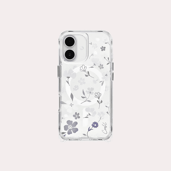 جراب UniQ COEHL AMARA المتوافق مع الشحن المغناطيسي MagClick لهاتف iPhone 17 - ليلك ناعم