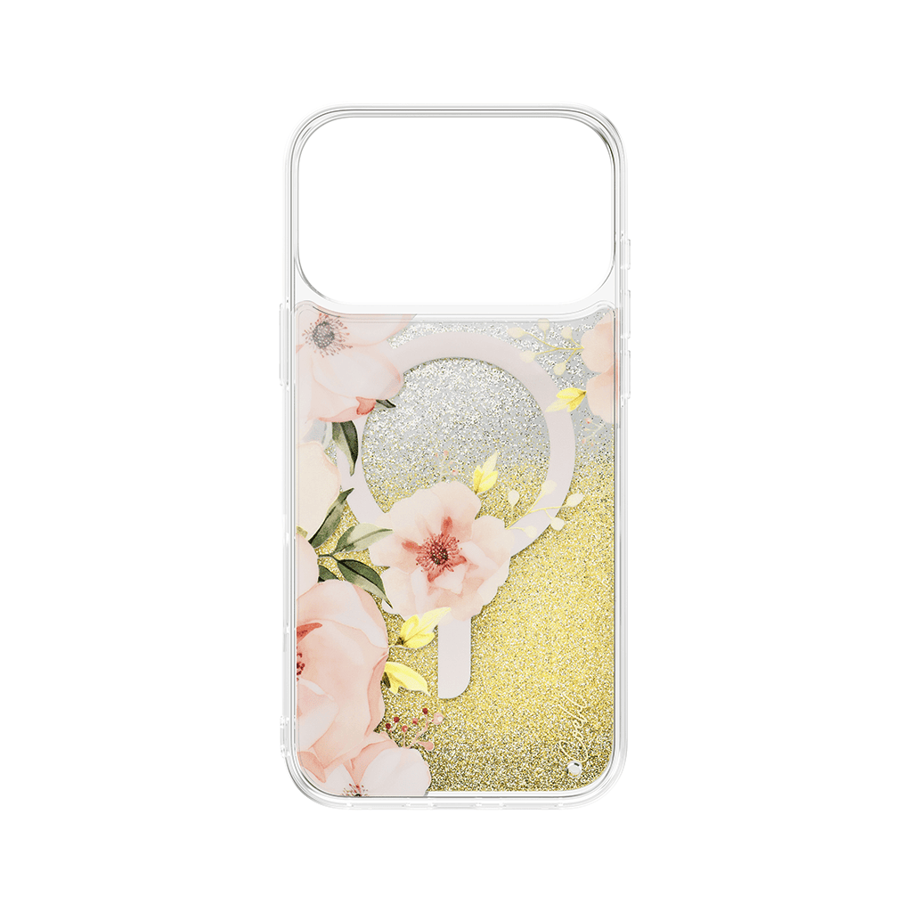 Uniq COEHL FLEURETTE iPhone 17 Pro Max MagClick Magnetic Charging Compatible - Spring Blossom