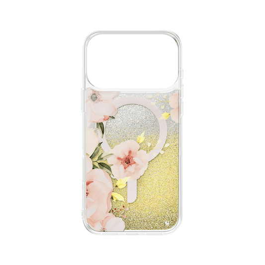 Uniq COEHL FLEURETTE iPhone 17 Pro Max MagClick Magnetic Charging Compatible - Spring Blossom
