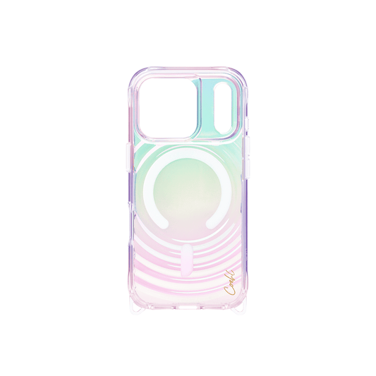 Uniq COEHL VÉLA iPhone 17 Pro Max MagClick Magnetic Charging Compatible - Iridescent