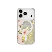Uniq Coehl FLEURETTE iPhone 17 Pro MagClick Magnetic Charging Compatible - Spring Blossom