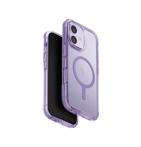 جراب UniQ Combat ثلاثي الطبقات للحماية لهاتف iPhone 17 - ليلكي فاتح