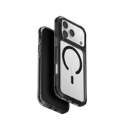 جراب UniQ Combat ثلاثي الطبقات للحماية لهاتف iPhone 17 Pro Max - أسود