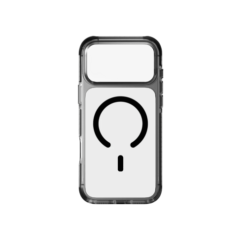 جراب UniQ Combat ثلاثي الطبقات للحماية لهاتف iPhone 17 Pro Max - أسود