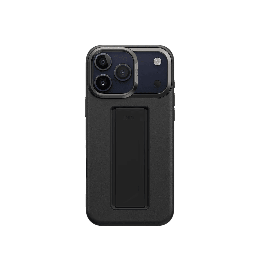 Uniq Heldro Pro FlexGrip Leatherette Case for iPhone 17 Pro Max