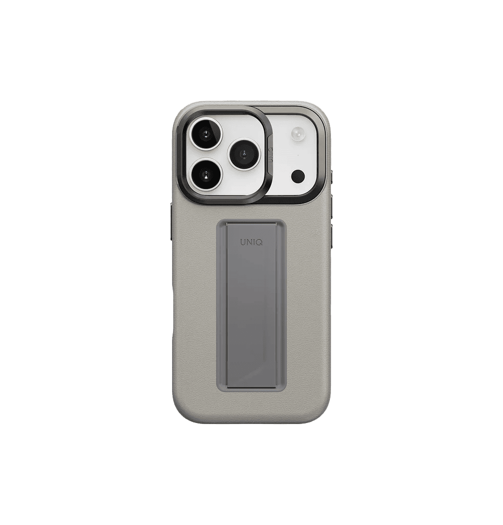 Uniq Heldro Pro FlexGrip Leatherette Case for iPhone 17 Pro Max