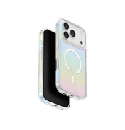 جراب UniQ Iridescia Holographic الواقي المتوافق مع MagClick لهاتف iPhone 17 Pro - Holo Quartz