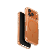 Uniq LifePro Xtreme Anti-Fingerprint Slim Hybrid Case with MagClick Compatibility for iPhone 17 Pro - Orange