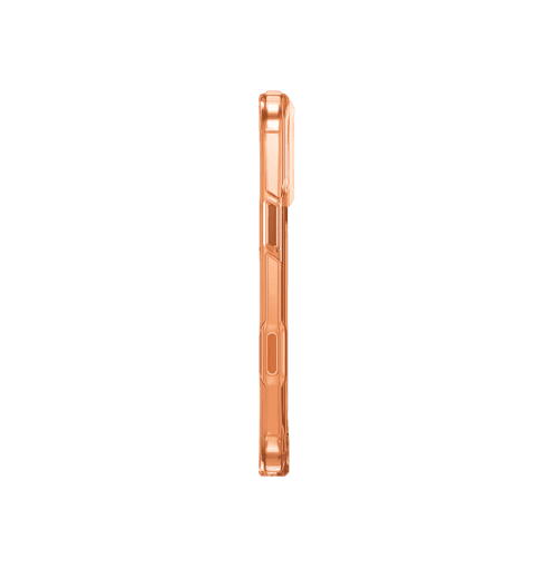 جراب UniQ LifePro Xtreme الهجين النحيف المقاوم لبصمات الأصابع والمتوافق مع MagClick لهاتف iPhone 17 Pro Max - برتقالي