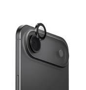 حامي عدسة الكاميرا المصنوع من الألومنيوم UniQ Optix AluGuard لهاتف iPhone Air - أسود
