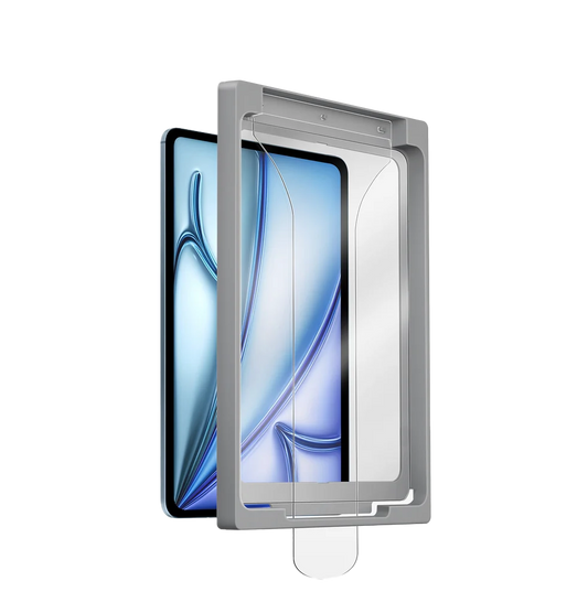 Uniq Optix EXOFit Tempered Glass Screen Protector for iPad Air 13  M2-M3 (2024) - Clear