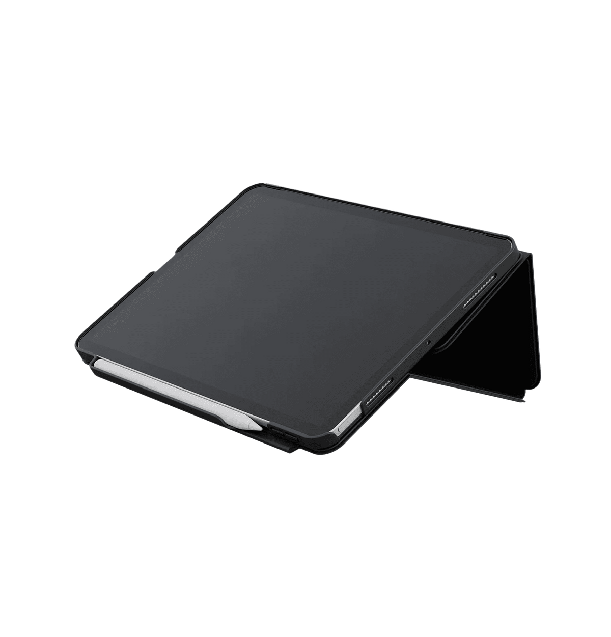 جراب Uniq Rovus Snapmount المغناطيسي القابل للفصل والدوران 360 درجة لجهاز iPad Air 11 بوصة | 10.9 بوصة (2024 | 2022/2020) - أسود