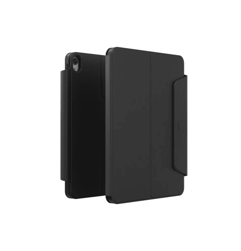 Uniq Rovus Snapmount Magnetic 360 Rotating Detachable Case for iPad Air 13” M2 (2024) - Black